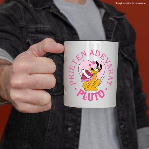 Cana Cu Pluto - Dragoste pura din partea unui caine curajos, Ceramica, 330ML [1]