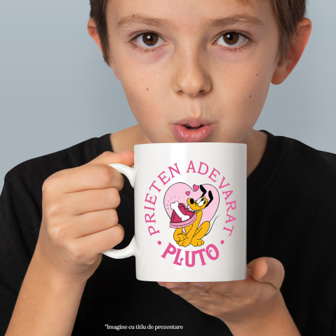 Cana Cu Pluto - Dragoste pura din partea unui caine curajos, Ceramica, 330ML [2]