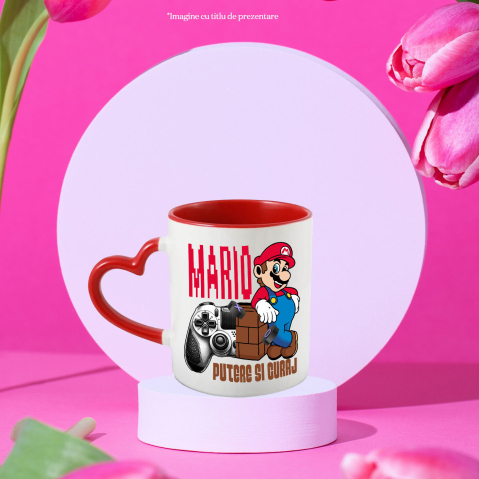 Cana Cu Power-Up si Distractie Totala, Ceramica, 330ML [2]