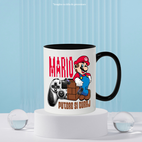 Cana Cu Power-Up si Distractie Totala, Ceramica, 330ML [3]