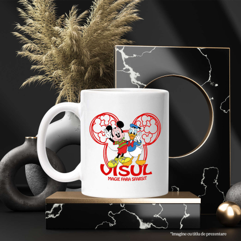 Cana Cu Prieteni Pentru Totdeauna – Mickey si Donald, Ceramica, 330ML [3]