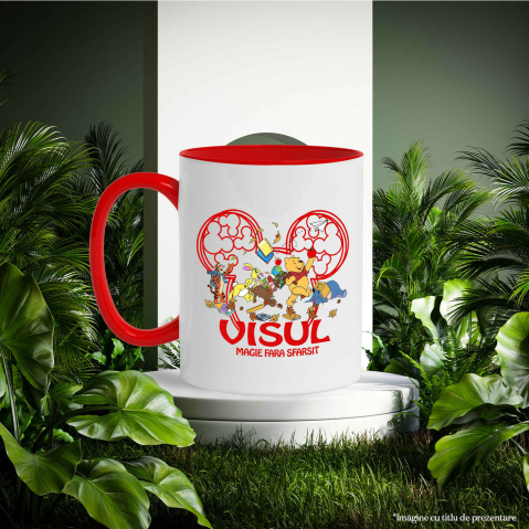 Cana Cu Prietenii lui Winnie – Distractie si Joaca, Ceramica, 330ML [3]