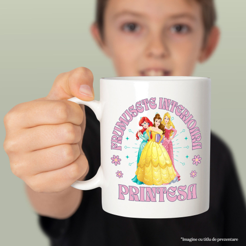 Cana Cu Printesa - Ariel Belle Aurora: Legende de Neuitat, Ceramica, 330ML [1]