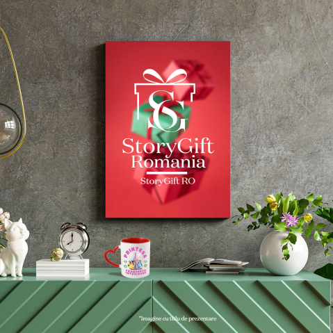 Cana Cu Printesa - Basme cu Toate Printesele Ceramica, 330ML, cu Maner Inima Rosie [3]