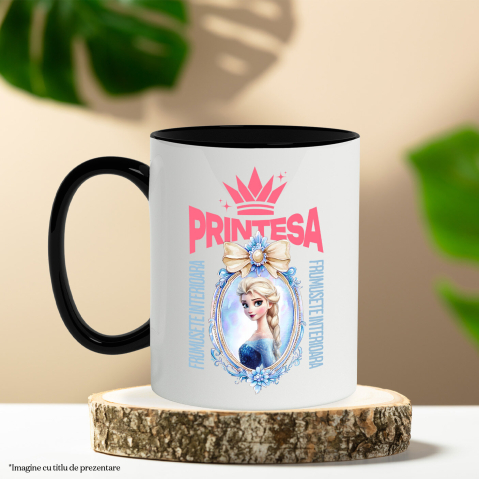 Cana Cu Printesa - Frozen Printesa: Magia Inghetului, Ceramica, 330ML [3]
