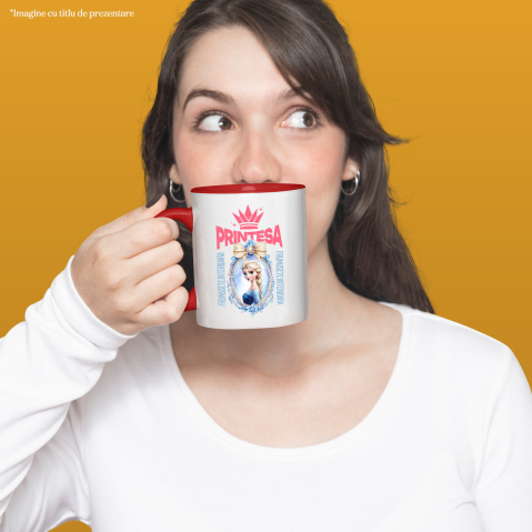 Cana Cu Printesa - Frozen Printesa: Magia Inghetului, Ceramica, 330ML [1]