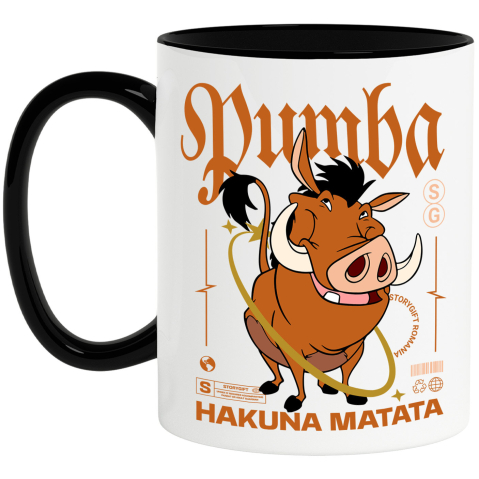 Desene Animate - Cana Cu Pumba – Prietenul cu Inima Mare, Ceramica, 330ML