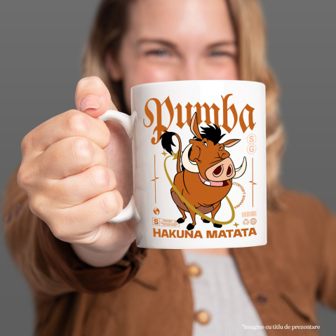 Cana Cu Pumba – Prietenul cu Inima Mare, Ceramica, 330ML [1]