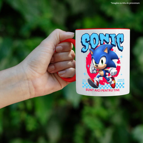 Cana Cu Sonic Magie si Viteza Disney, Ceramica, 330ML [2]