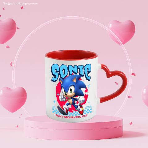 Cana Cu Sonic Magie si Viteza Disney, Ceramica, 330ML [1]
