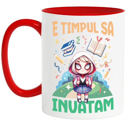 Educatie - Cana Cu Spide-Gwen: Incepem Sa Invatam Cu Puterea Supereroilor, Ceramica, 330ML