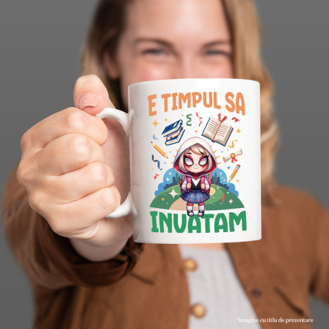 Cana Cu Spide-Gwen: Incepem Sa Invatam Cu Puterea Supereroilor, Ceramica, 330ML [2]