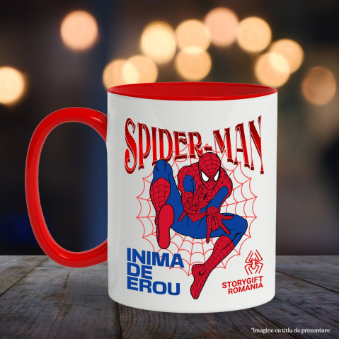 Cana Cu Spidere-Man - Aventuri Nebune pe Zidurile Orasului, Ceramica, 330ML [3]