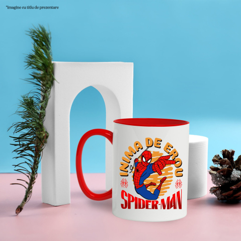 Cana Cu Spidere-Man - Calatoria Eroului cu Puteri de Paianjen, Ceramica, 330ML [3]