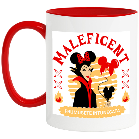 Desene Animate - Cana Cu Sub Blestemul Reginei Intunecat, Ceramica, 330ML