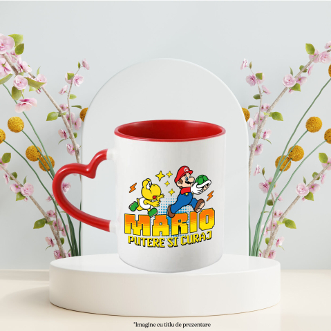 Cana Cu Super Mario in Misiune, Ceramica, 330ML [3]