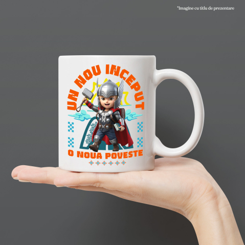 Cana Cu Thor – Învață Din Furtuna Primilor Pași, Ceramica, 330ML [1]