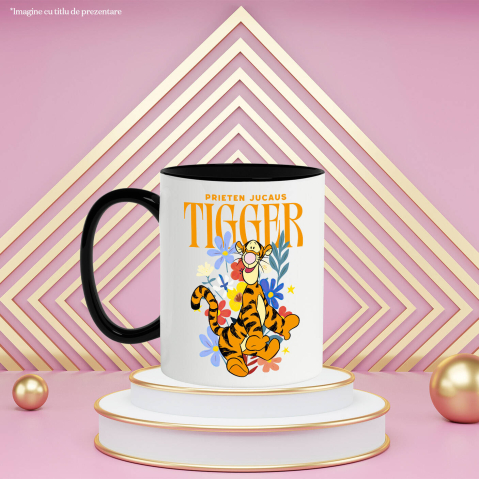 Cana Cu Tigger, Pooh și Piglet – Prietenie Adevarata, Ceramica, 330ML [3]