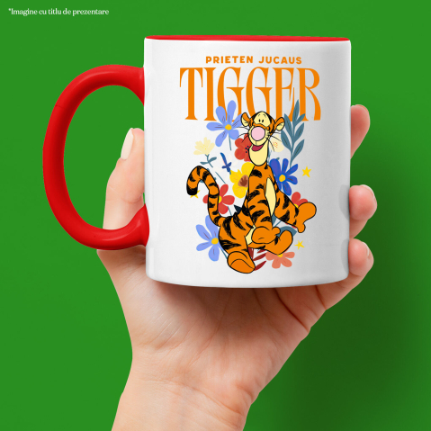 Cana Cu Tigger, Pooh și Piglet – Prietenie Adevarata, Ceramica, 330ML [2]