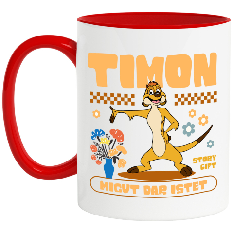 Desene Animate - Cana Cu Tigger si Prietenii Palmierilor, Ceramica, 330ML