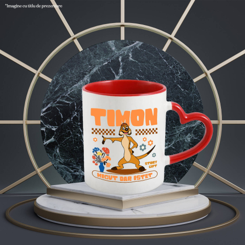 Cana Cu Tigger si Prietenii Palmierilor, Ceramica, 330ML [2]