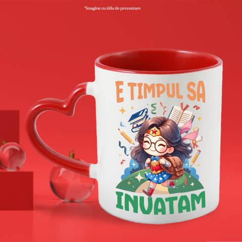 Cana Cu Zambeste Ca O Eroina Cu Wonder Woman, Ceramica, 330ML [2]