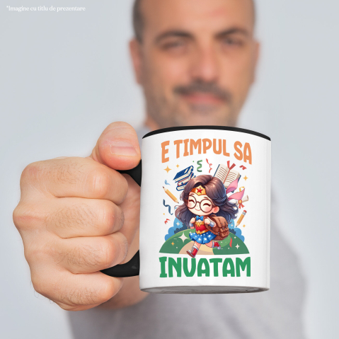 Cana Cu Zambeste Ca O Eroina Cu Wonder Woman, Ceramica, 330ML [1]