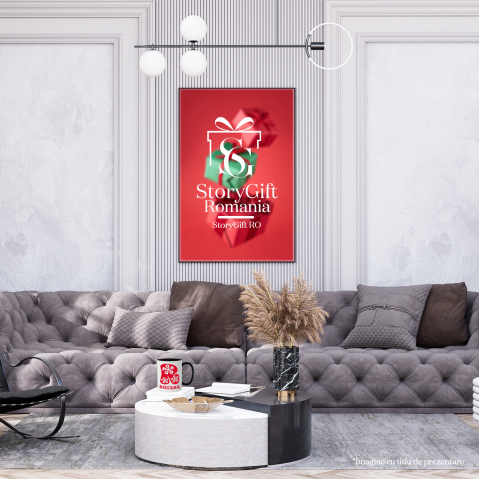 Cana Iubitorii De Flori, Natura, Text Nume Personalizat, Dragoste,Copii, Culoare Rosu, Cu Litera, 330ML, Ceramica, Cu Maner si Interior Negru [3]