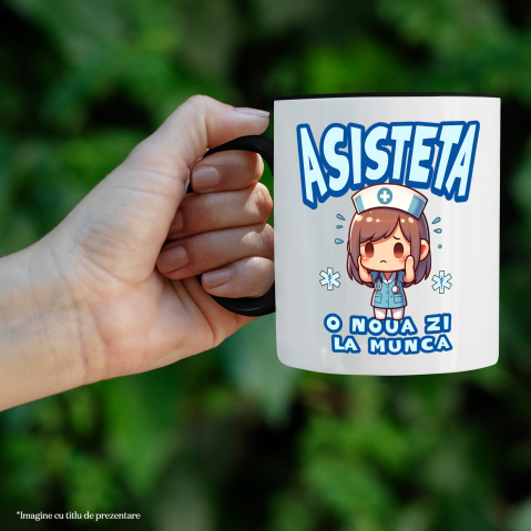 Cana Personalizata Asistență Medicală Stil Anime – Pasiune și Dedicare în Medicină [1]