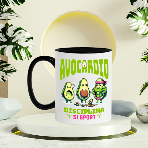 Cana Personalizata : Avocado și Evoluția Fitness – Motivație și Disciplină pentru Sportivi [2]