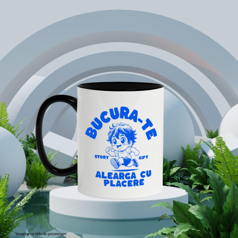 Cana Personalizata Băiat Vesel în Alergare – Motivație și Sănătate [2]