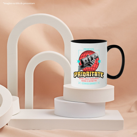 Cana Personalizata Bancnota 100 Dolari cu Text Haios – Cadou Personalizat pentru Familie și Prieteni [2]