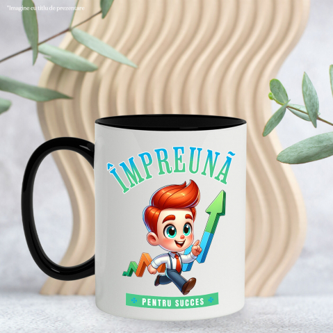 Cana Personalizata Bărbat Animat în Costum | Cadouri Personalizate pentru Succes [2]