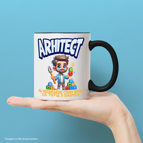 Cana Personalizata Bărbat cu Barbă și Scule din Lemn – Cadou Personalizat pentru Tâmplari și Meșteri [1]