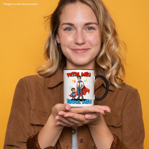 Cana Personalizata Cadouri Personalizate Super Erou pentru Tata și Copii | Momente De Neuitat Familie [1]