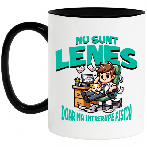 Meserii - Cana Personalizata Bărbat în Costum la Birou – Productivitate, Corporație, Office