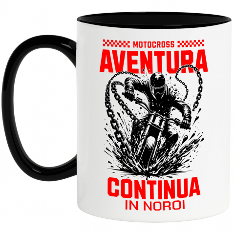 Motociclete - Cana Personalizata Bărbat Pe Motor – Aventura și Adrenalina Motocicliștilor