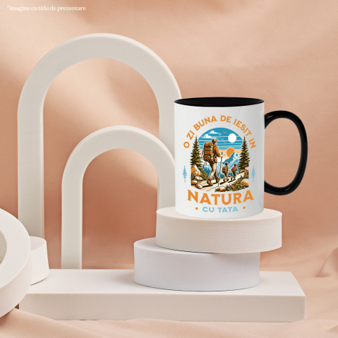 Cana Personalizata Cadouri Personalizate pentru Tati și Copii | Aventuri în Natură și Apus de Soare [2]