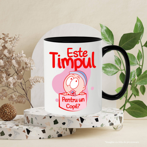 Cana Personalizata „Bebelus Cu Suzeta Personalizată - Cadou Sarcină Perfect pentru Viitori Părinți” [2]