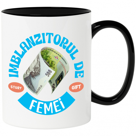 BANI - Cana Personalizata Bancnota 500 Lei în Aer - Investiții Financiare și Succes