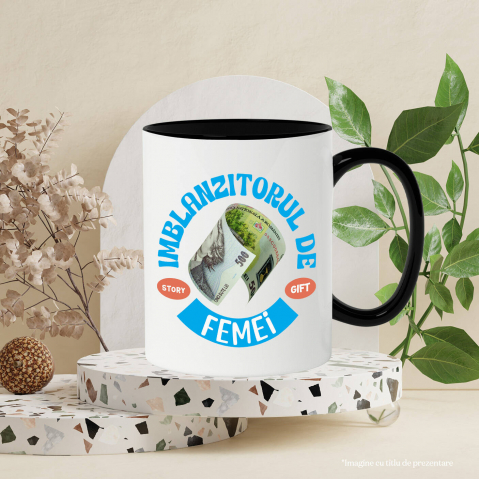 Cana Personalizata Bancnota 500 Lei în Aer - Investiții Financiare și Succes [2]