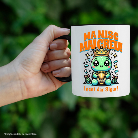 Cana Personalizata Broască Țestoasă Regală cu Coroană – Cadou Personalizat pentru Copii și Familie [1]