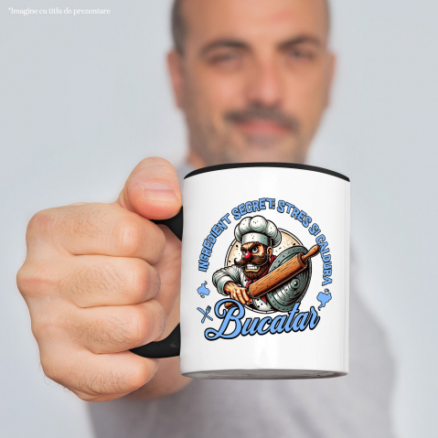 Cana Personalizata Bucătar Chef – Pasiune pentru Mâncare și Gastronomie | Meserie Bucătar [1]