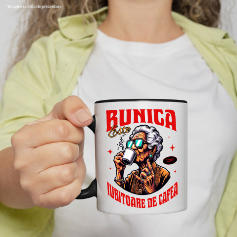 Cana Personalizata „Cana Personalizată „Bunica Cool” – Cadou Ideal pentru Bunica Iubitoare de Cafea” [1]