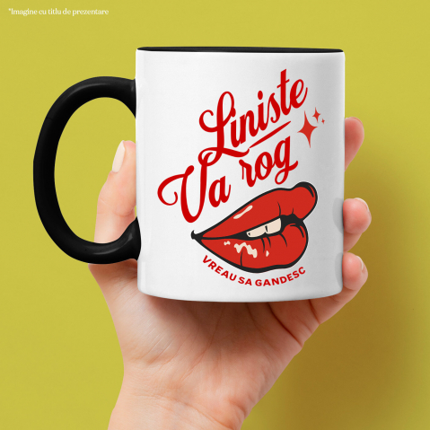 Cana Personalizata „Cadouri personalizate pentru femei cu mesaje amuzante și buze roșii | Produse haioase pentru prieteni și familie” [1]