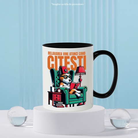 Cana Personalizata „Câine Artist Tablou Canvas – Artistul Casei La Cerere – Pictură Personalizată Perete” [2]