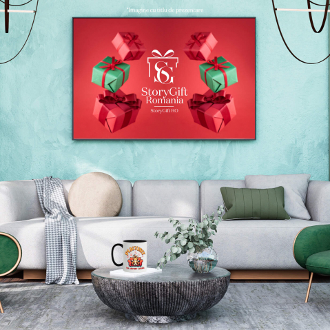 Cana Personalizata „Câine Plictisit Pe Canapea – Cadou Personalizat pentru Iubitorii de Câini” [3]