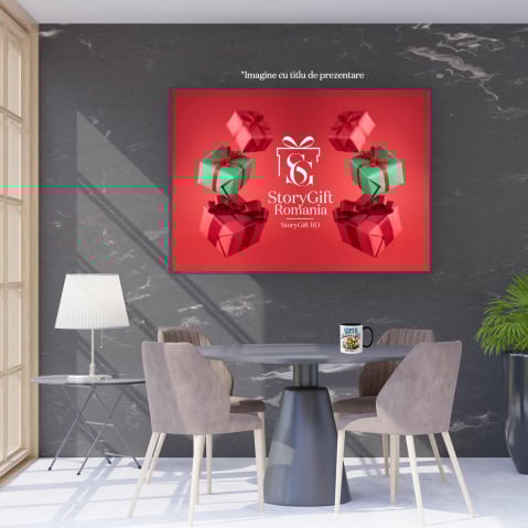 Cana Personalizata Cârtița Cu Mască Și Pelerină Roșie Super Erou – Cadou Personalizat Pentru Alexandru [3]