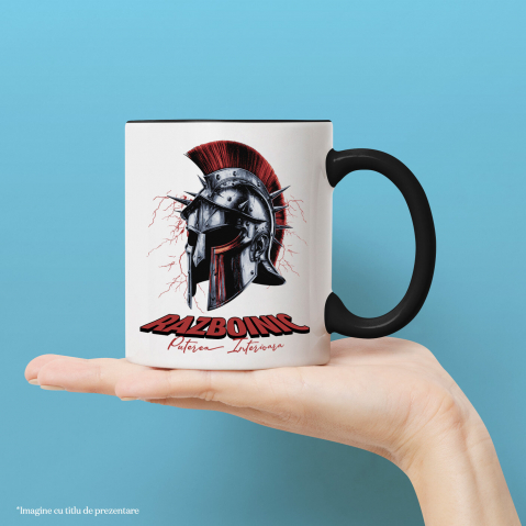 Cana Personalizata Coif de războinic – Puterea Interioară și Mentalitatea de Luptător [1]