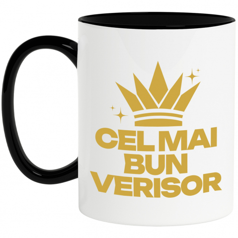 Familie - Cana Personalizata „Coroană Regală Personalizată - Cel Mai Bun Verisor Cadou Haioasă Familie”